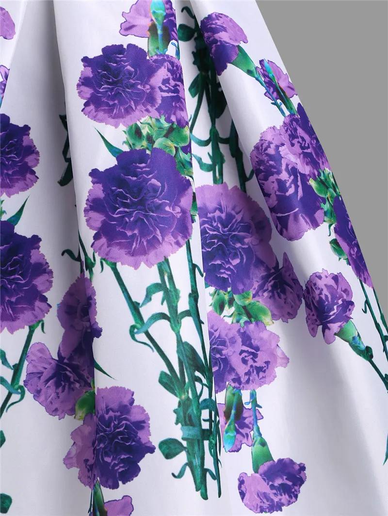 Женское винтажное платье с коротким рукавом фиолетовое плиссированное