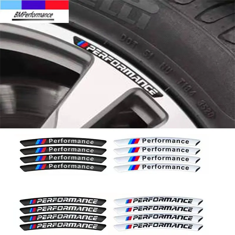 4 шт. для Bmw F47 F25 F97 F26 F15 F85 F16 F86 M3 M4 M5 X3 X4 X5 X6 X2 X7 G07 серия наклейка на обод ступицы