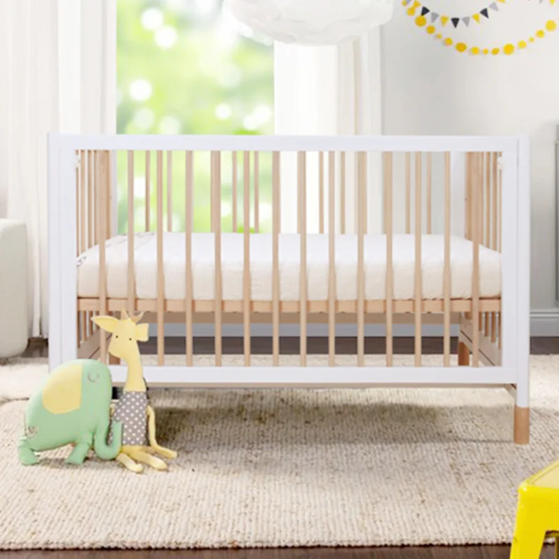 Детская мебель детские кроватки в европейском стиле регулируемая кроватка из