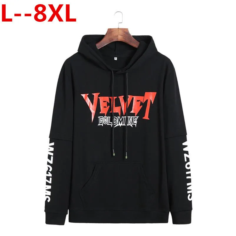 9XL 8XL7XL размера плюс новое поступление мужские повседневные топы на осень Стиль