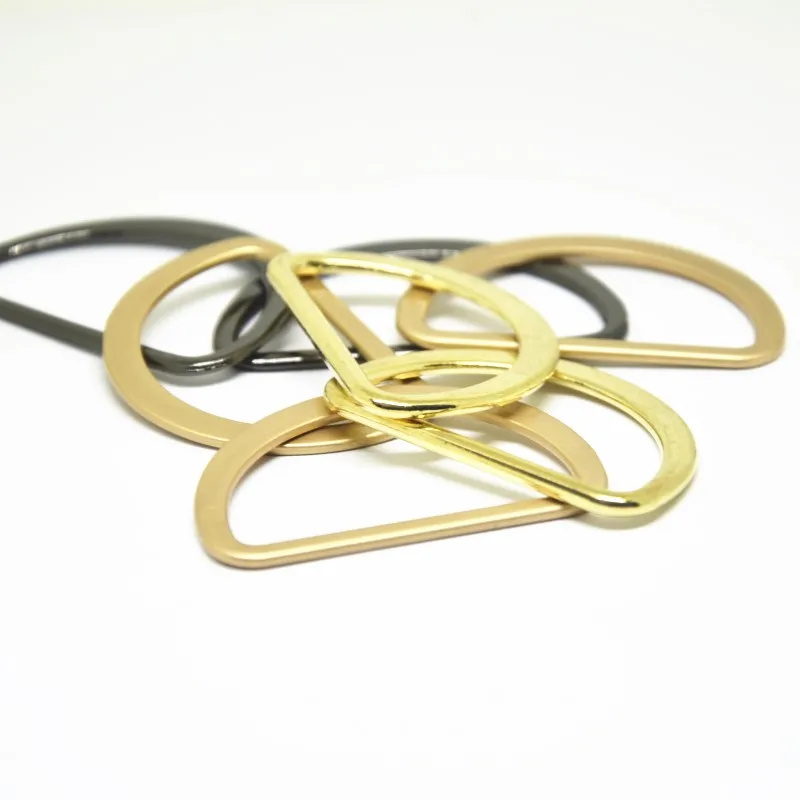 50 шт. высококачественные металлические пряжки D образные кольца|Пряжки и крючки| |