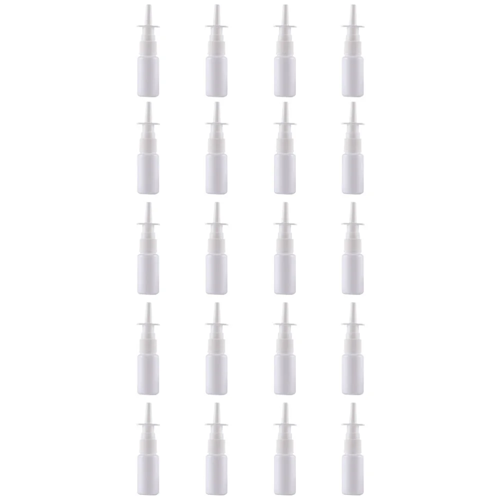 

20pcs Direct Injection Bottle Portable Nasal Sprayer Bottle Refillable Fine Mist Empty Spray Bottles (10ML)