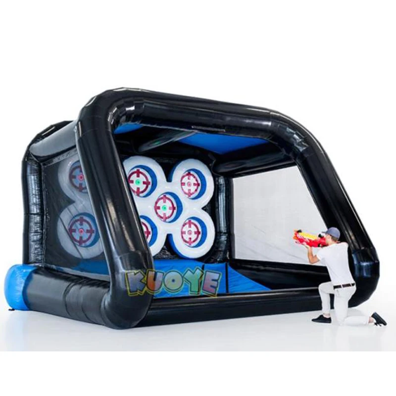 Надувной стенд для лучников футбол Дротика стрельба по футболу четыре в одном из