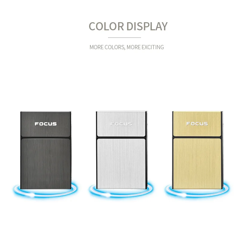 

Focus Creative 20 Sticks Cigarette Case Flip Simple Portable Plastic Cigarette Case Cigarette Case Cigarette Case Advertisement
