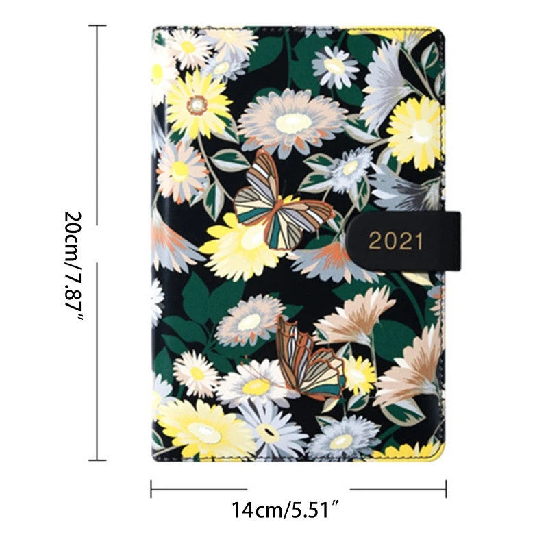 

2021 Agenda Planner Organizer B6 Diary Notebook Journal Weekly Daily Notepad
