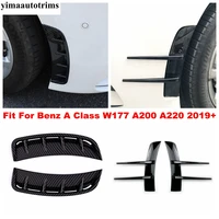 front bumper spoiler body air ac inlet vent fender cover trim accessories for mercedes benz a class w177 a200 a220 2019 2022