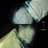(IN BULK)UV Color Change Chunky Glitter Holographic Makeup/Craft/NAIL Hexagon Sequins Powder Summer Manicure Design Flakes(1KG)