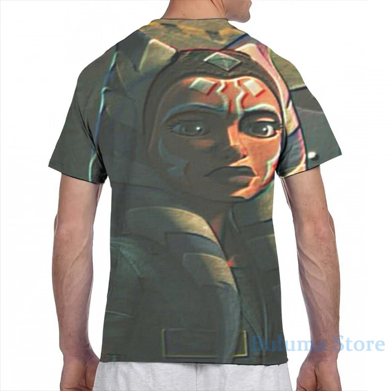 Мужская и женская футболка Ahsoka Tano(2) модная со сплошным принтом для девочек топы