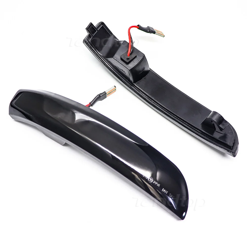 

For Ford Escape Kuga II EcoSport 2013 - 2019 Flowing LED Side Mirror Indicator Blinker Light Dynamic Turn Signal