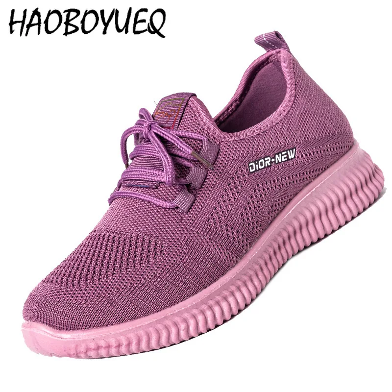 

Женские кроссовки на шнуровке, легкие дышащие сетчатые кроссовки на плоской подошве, Вулканизированная подошва, 2021