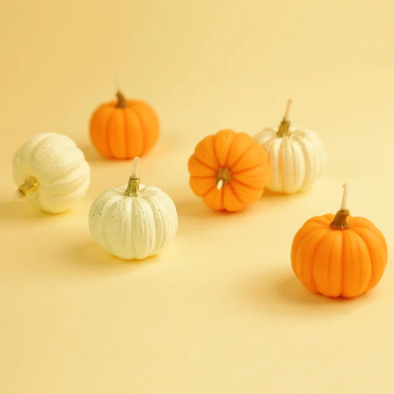 Силиконовая форма в форме мини тыквы для Хэллоуина свечи украшения торта формы