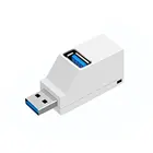 Высокоскоростной стабильный мини-концентратор USB 2,03,0, высокоскоростной разветвитель с 3 портами, устройство для ПК, ноутбука, ноутбука GK99