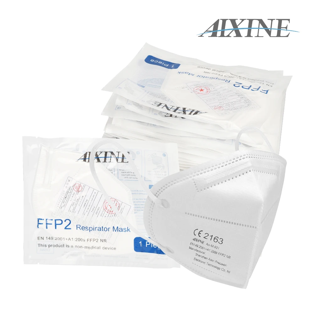 AIXIN 1 шт. FFP2 Европейским сертификатом соответствия многоразовая маска 5 Слои