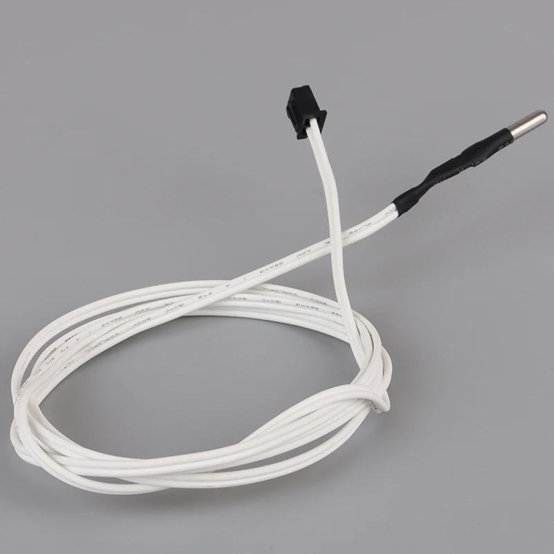 

HT-NTC100K Thermistor Temperature Sensor For 3D Printer 350 Degrees Hotend
