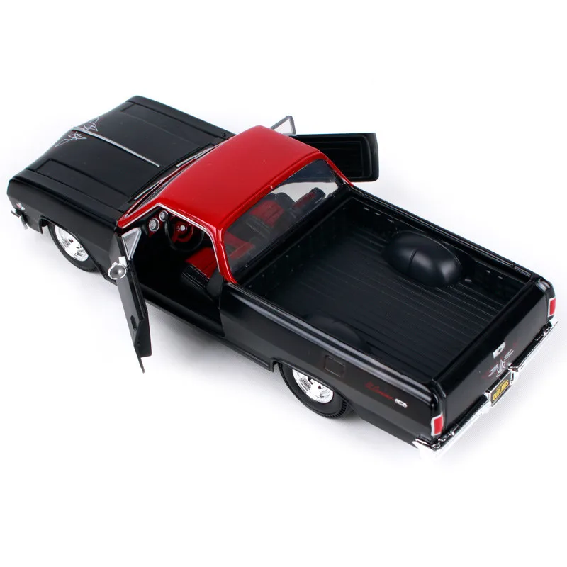 Изысканный подарок 1:24 1965 Chevrolet EL CAMINO модель автомобиля из сплава имитация литья