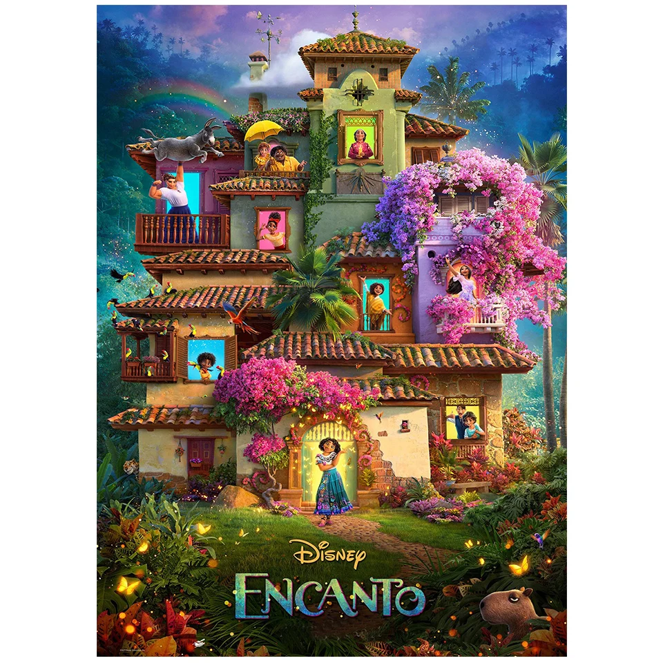 Алмазная 5d картина сделай сам мультяшная Мозаика из мультфильмов сказка