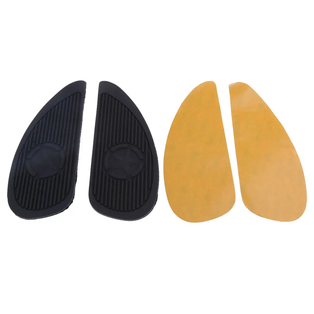 

Black Rubber Fuel Tanks Traction Pads for Honda Motorcycle Motorcross