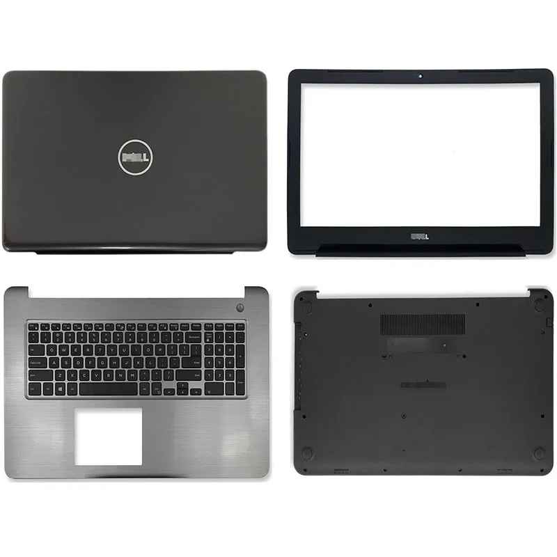 

NEW Laptop LCD Back Cover/Front Bezel/Palmrest/Bottom Case For Dell Inspiron 17 5765 5767 AP1P7000400 0VTH5P 04CFRC 0HWJNR