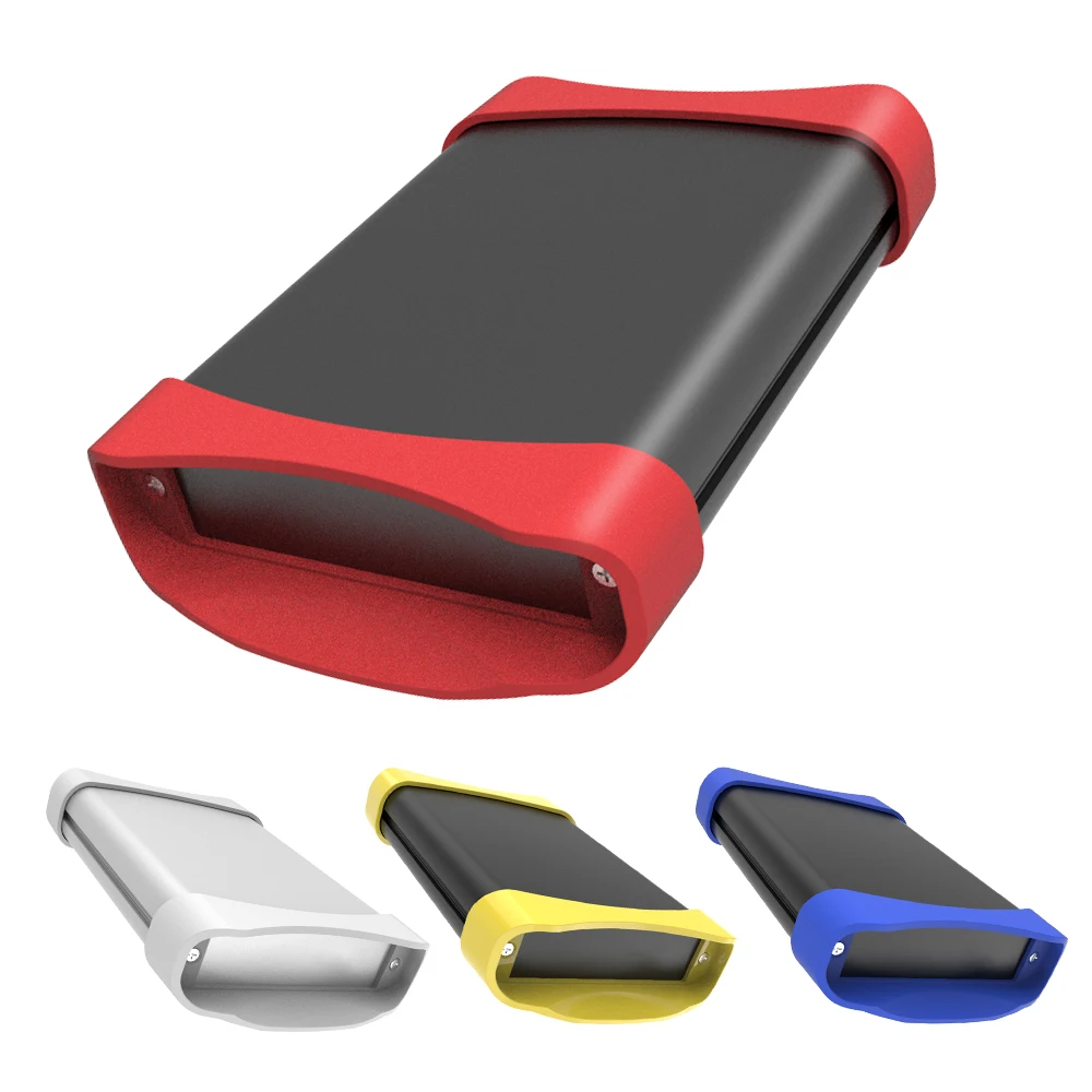 

Aluminum Box Projects PCB Enclosures Anodized DIY Amplifier Box Digital Communication Housing K02B 82*24mm