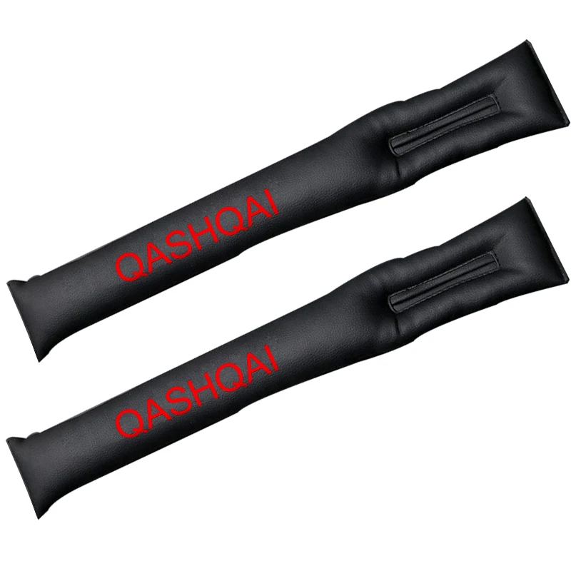 Red 2PCS 2 шт. чехол для сиденья автомобиля для Nissan QASHQAI герметичный защитный чехол для сиденья автомобиля зазор - Название цвета: Red 2PCS