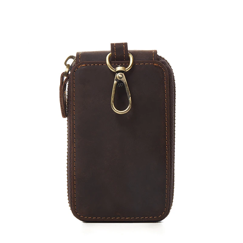 Новинка чехол JOGUJOS для ключей унисекс из натуральной воловьей кожи товары