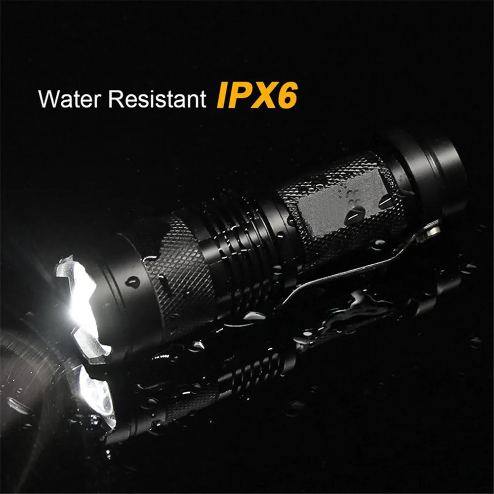 Фонарь велосипедный передний Водонепроницаемый зум-фонарь 7 Вт 3000 лм 3 режима |