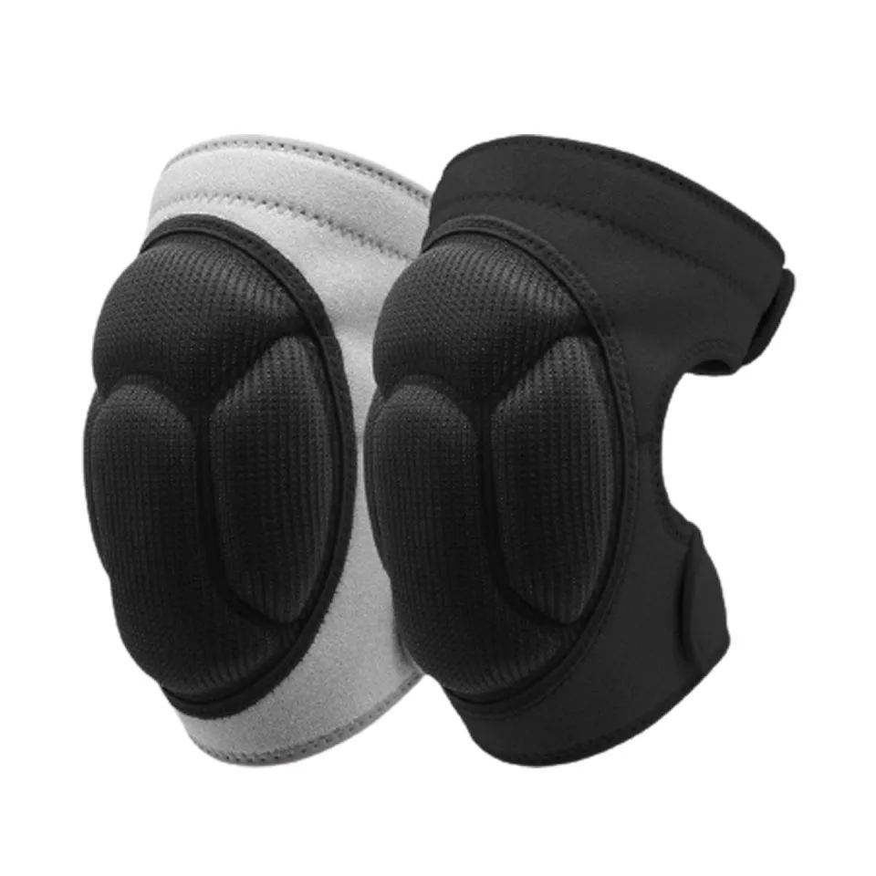 

AOLIKES 1 Pair Sponge Football Volleyball Extreme Sports Knee Pads Sleeve Brace Support Thickened Cycling Knee Protector Kneepad