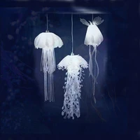 modern simple creative personality dining room bedroom living room new jellyfish chandelier cafe wedding project pendant lamp