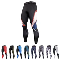 mens compression trousers fitness leggings pants gym accessories men tight training sweatpants run cycling stockings rash guard