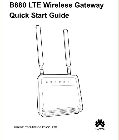 Huawei B880-66 4G LTE Smart Hub