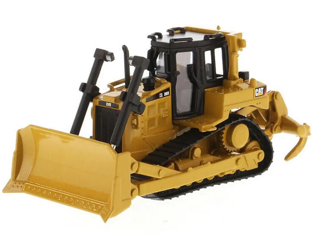 Отлитый под давлением гусеничный трактор DM 1/64 Caterpillar Cat D6R модель #85607|Автотреки| |