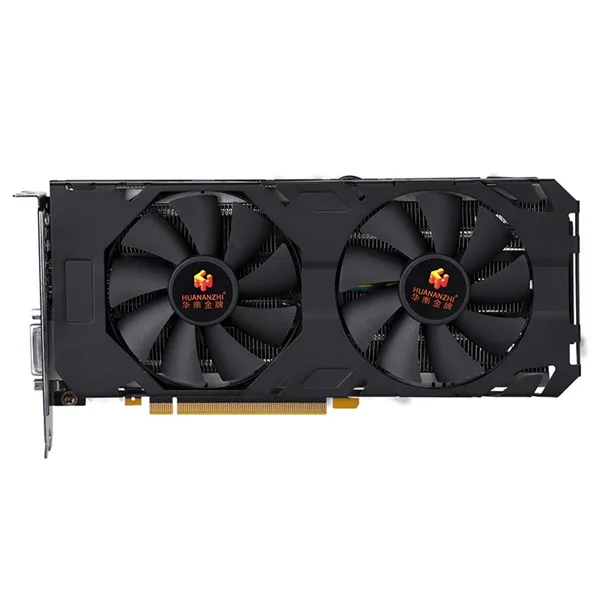 HUANANZHI черный металл + пластик RTX2070 8G графическая карта 256bit GDDR6 двойной вентилятор