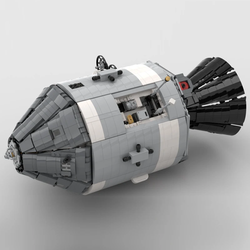 DIY MOC строительные блоки совместимы с 26457 Apollo 11 Звездные войны модель космического аппарата подарок на день рождения игрушки для детей