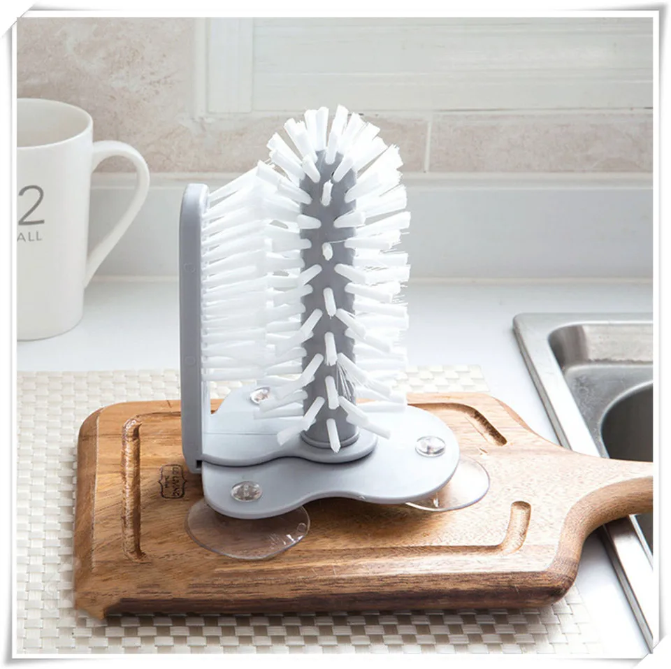 1 шт. щетка для чистки чашек бутылки раковины кухонная вода скруббер вино