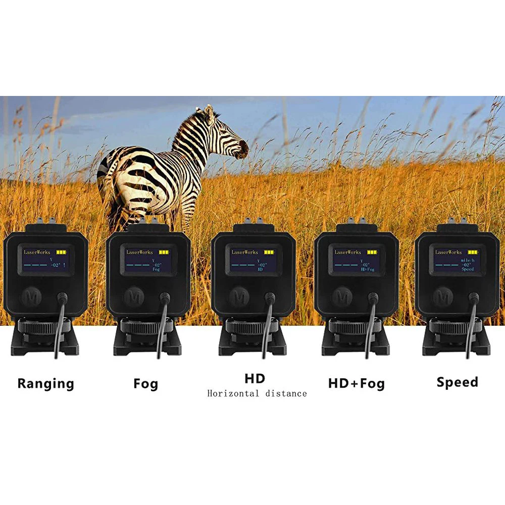 Лазерный дальномер LE032 телескоп для охоты походов рандомный цвет|Дальномеры| |