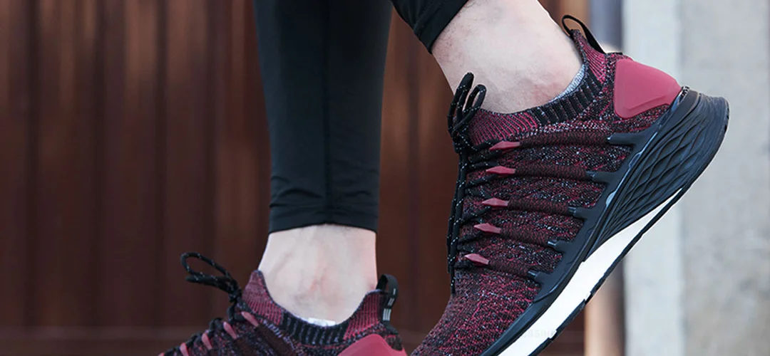 Xiaomi Mijia Sneaker 3 мужские спортивные кроссовки с замком Fishbone, эластичная трикотажная обувь, амортизирующая обувь для фитнеса PK Mijia 2