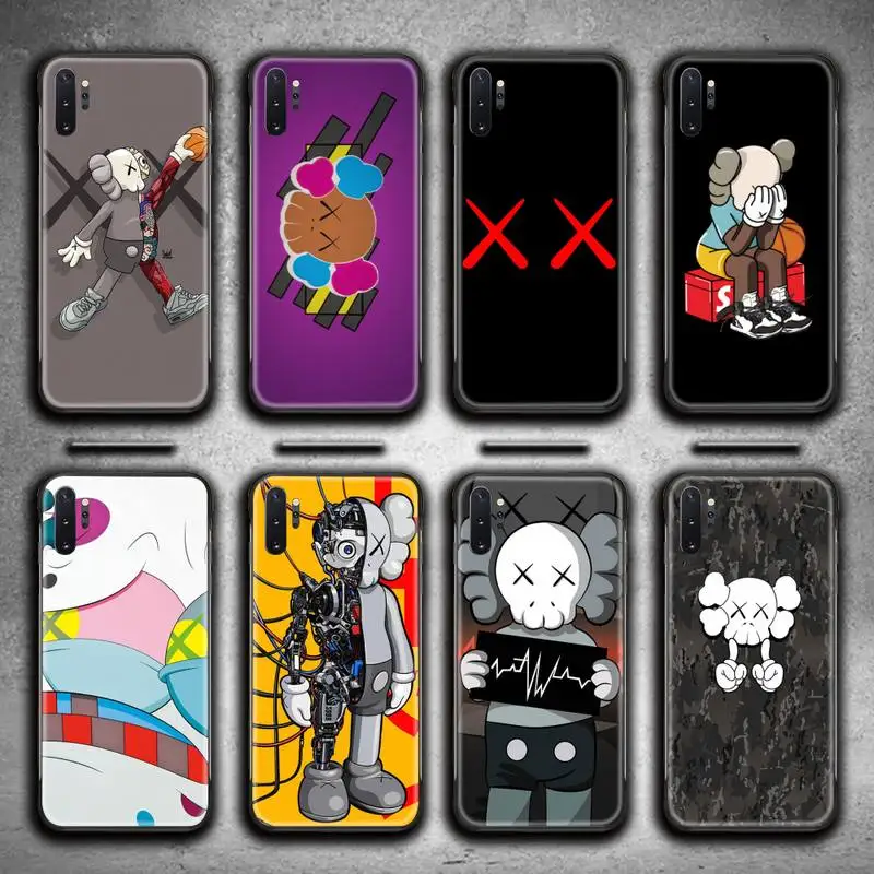 

Cartoon Fashion KAWSS Phone Case For Samsung Galaxy Note20 ultra 7 8 9 10 Plus lite J7 J8 Plus 2018 Prime