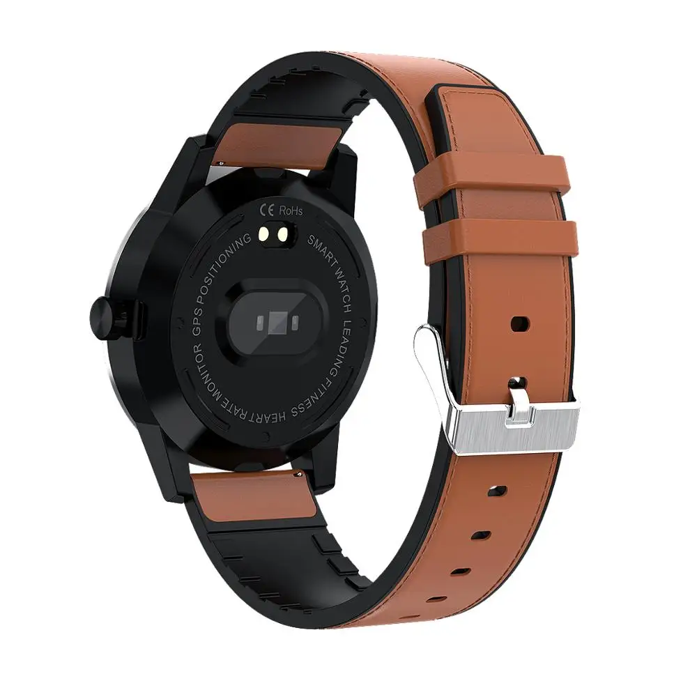 

Smart Watch Full Touch Screen IP68 Heart Rate Blood Pressure Oxygen Monitor Wristband Men Women Smart Watch T5 Black T5