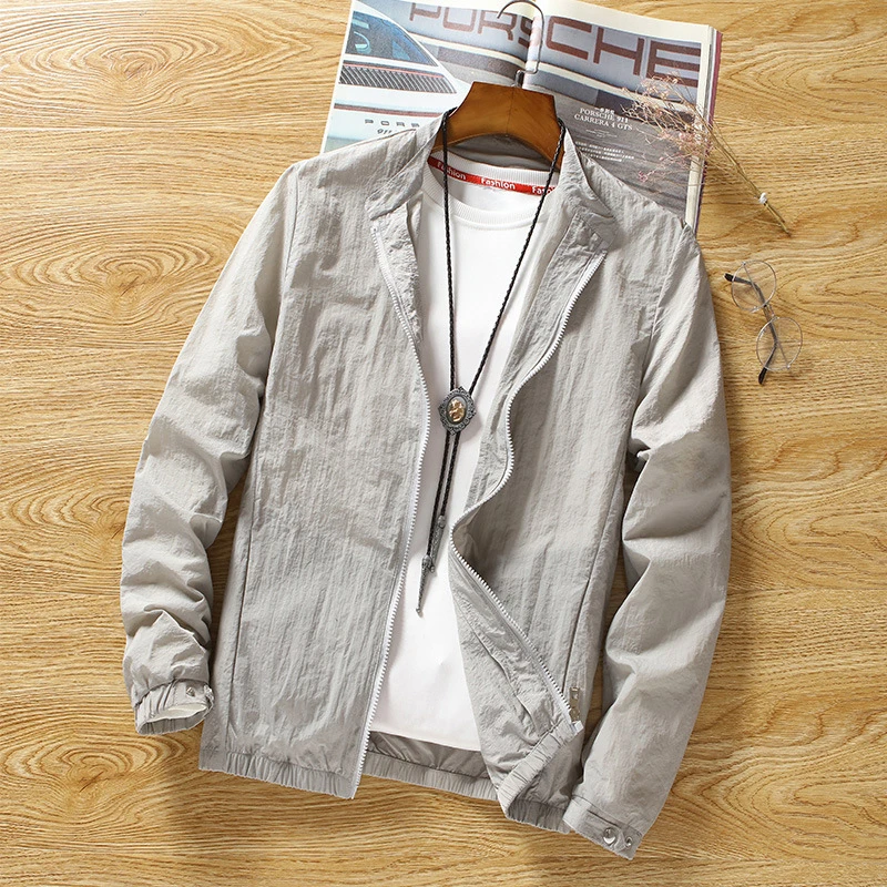 Солнцезащитная куртка DIMUSI Мужская модный Анорак уличная одежда в стиле хип-хоп