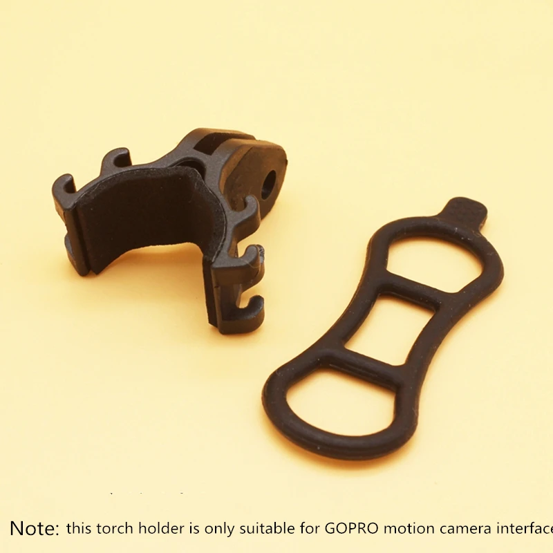 Велосипедный руль вспышка светильник Фонарь держатель кронштейн для GoPro