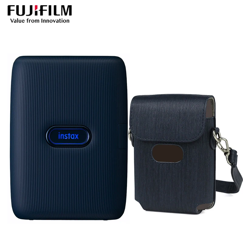 Новый Fujifilm Instax Mini Link принтер зарегистрированная печать с сумкой от видео