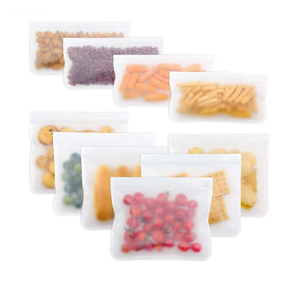 Пакеты для хранения продуктов Basedidea многоразовая силиконовая сумка контейнер