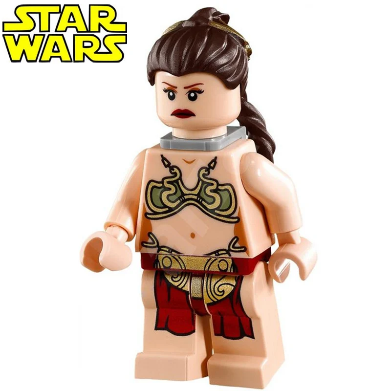 SingleSale Звездные войны изгой одна принцесса Leia Slave sw485 цепь minifig сборка сделай сам