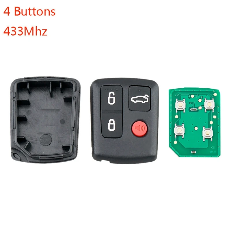 Car Smart Remote Key 4 Buttons Fit for Ford Territory SX XR6 XR8 Falcon BA BF 433MHz | Автомобили и мотоциклы