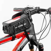 Mountain Bike Bag Phone Holder for All Smartphones Within 6.5 Inches  Rainproof Waterproof MTB Front Bag GPS Holder Storage Bag
