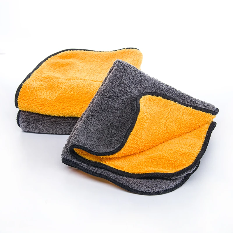 

800Gsm Car Wash Microfiber Towel Car Cleaning Drying Cloth Hemming Car Care Cloth Detailing Car Wash Towel