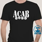 0238K ACAB 1312 модная футболка из 100% хлопка, забавная футболка, модный дизайн с принтом