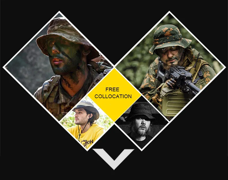 Утолщенная Военная камуфляжная шапка BOONIE, высокое качество, армейская тактическая Кепка, Охотничья походная альпинистская шляпа Мультикам, 20 цветов HY056