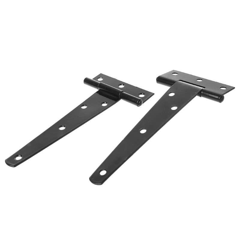 1 шт. треугольные Т-образные петли черного цвета для шкафа навесные деревянные