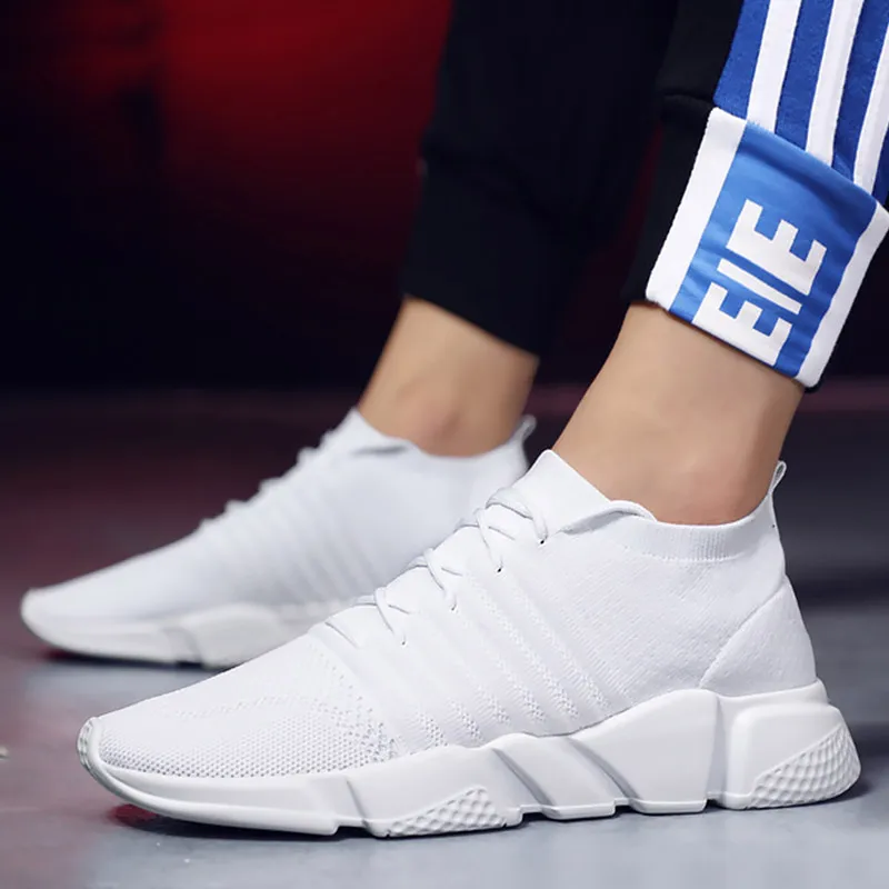 Мужские кроссовки Мужская Спортивная обувь Сетчатый светильник Обувь для бега